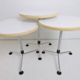 Vintage trio of side tables / nest of tables by brabantia