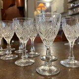 Beautiful lot of crystal glasses from Saint Louis