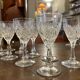 Beau lot de verres en cristal de Saint Louis