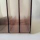 Set of 2 plexiglass vinyl record holders