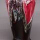 Large Vallauris fat lava polychrome vase – signed ceramic, circa 1960