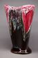 Large Vallauris fat lava polychrome vase – signed ceramic, circa 1960