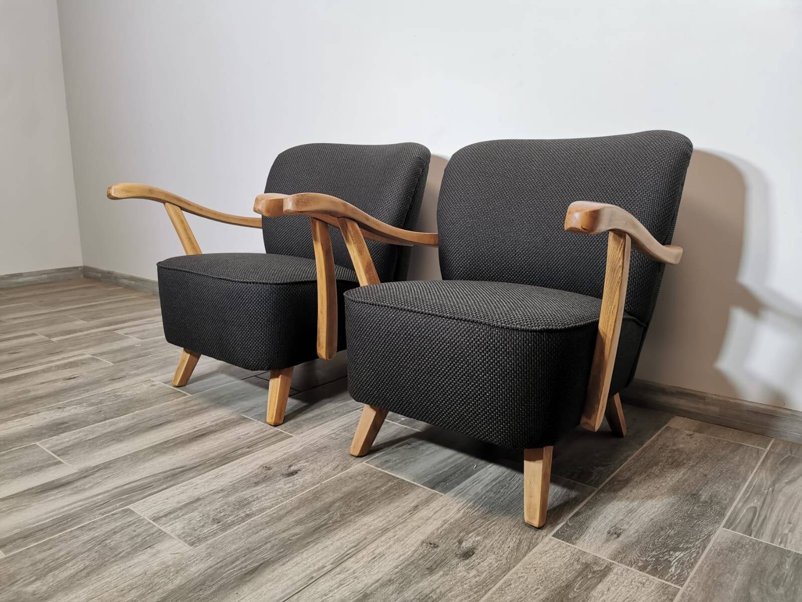 Mid-Century Armchairs, 1950's, Set of 2