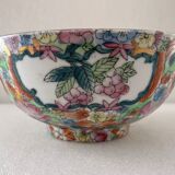 China Canton large porcelain bowl with polychrome decoration nineteenth