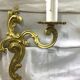 Paire d'appliques en bronze style Louis XV