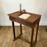 XXth century beech wood desk console