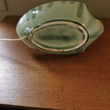 Vintage ceramic bird lamp base from Charolles