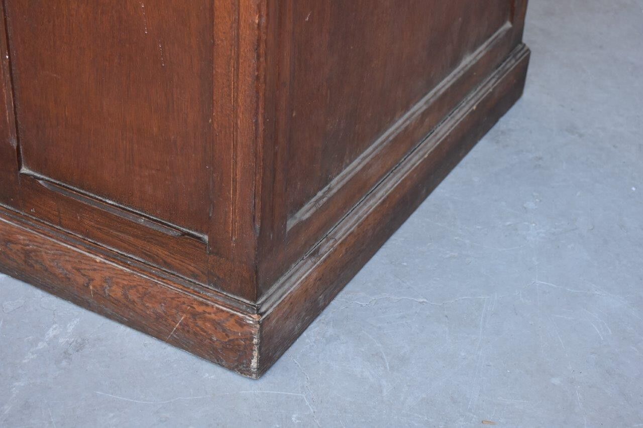 Official Town Hall time 1900 oak desk