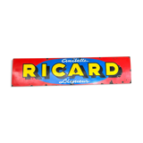Enamelled plate Ricard XXL