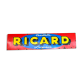 Enamelled plate Ricard XXL