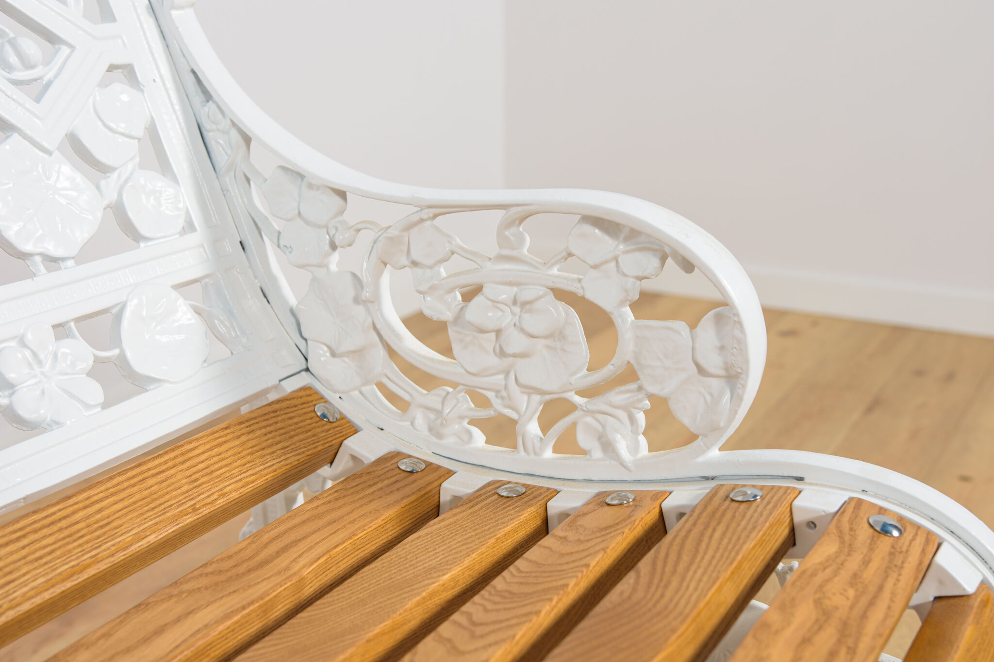 Victorian Aluminium Garden Bench, United Kingdom, 1950s