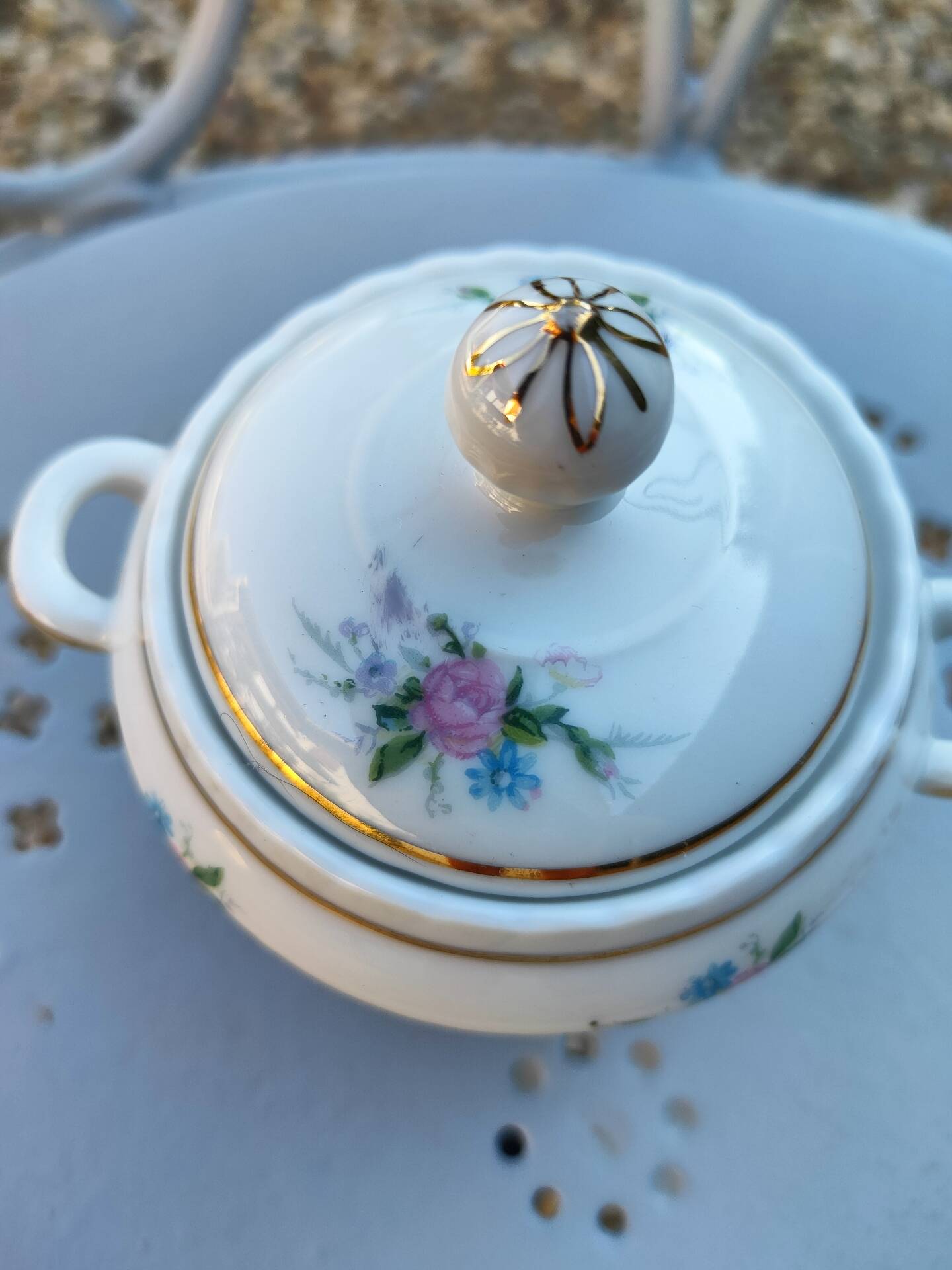 Antique sugar bowl