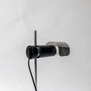 Vintage Italian 1970s Table Lamp in the Style of Joe Colombo for Oluce, Chromed