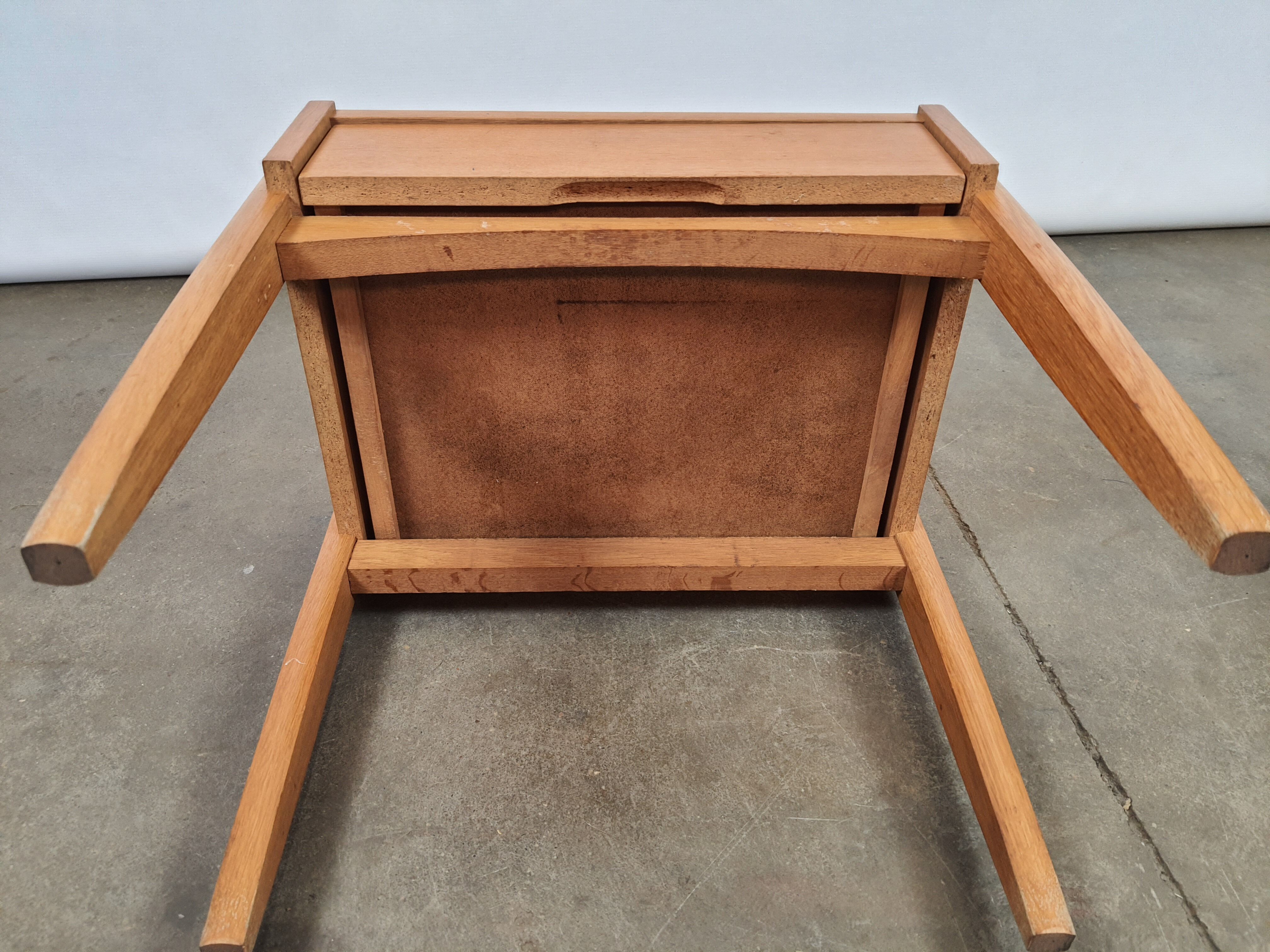 Pair of vintage bedsides