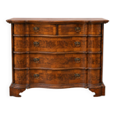 Chest of drawers with 4 drawers in walnut, Germany, 1970s