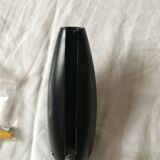 Retractable wood design hook black wood