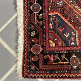 Oriental carpet old handmade wool, 157x105 cm