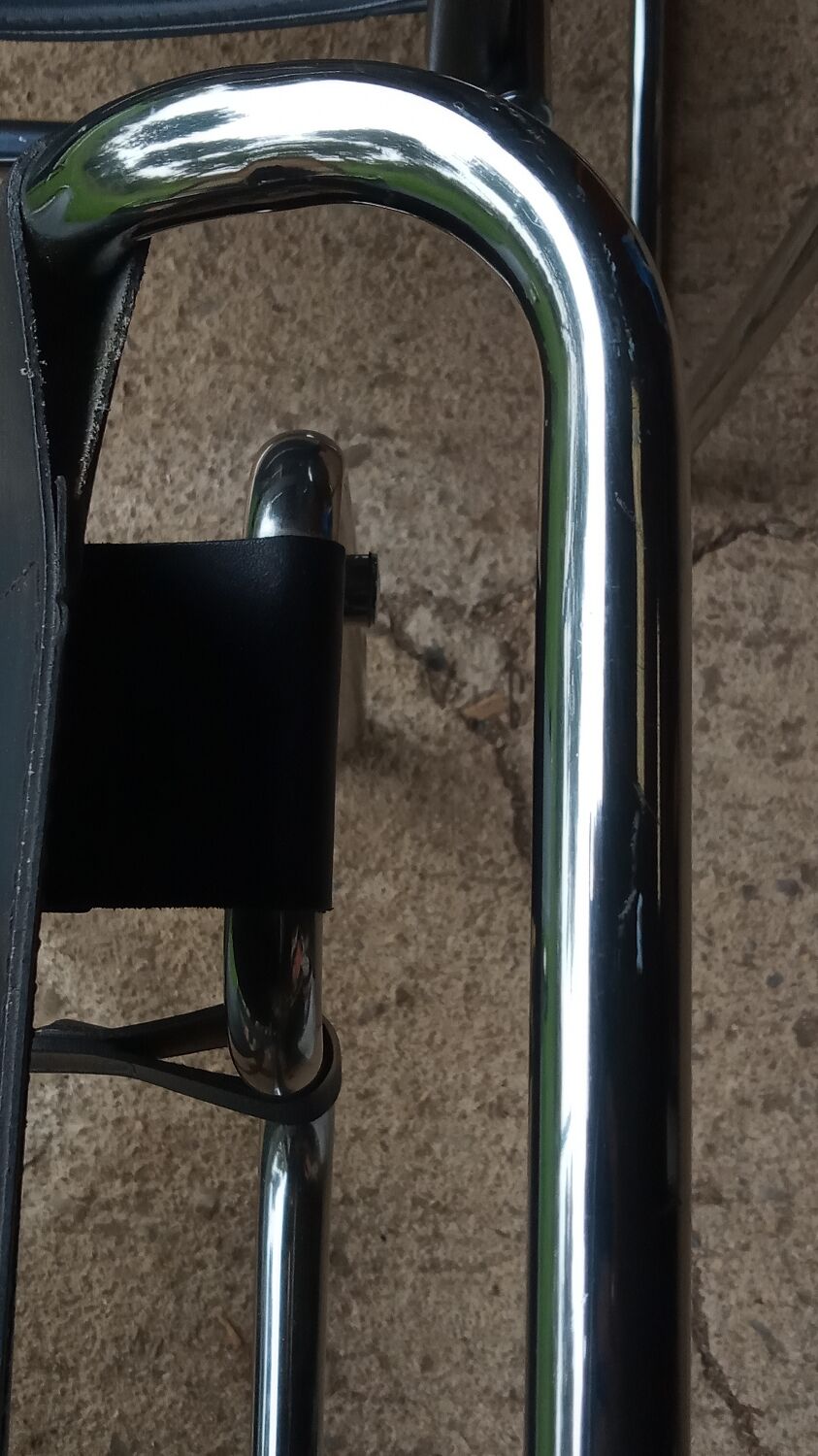 Pair of Wassily armchairs by Marcel Breuer