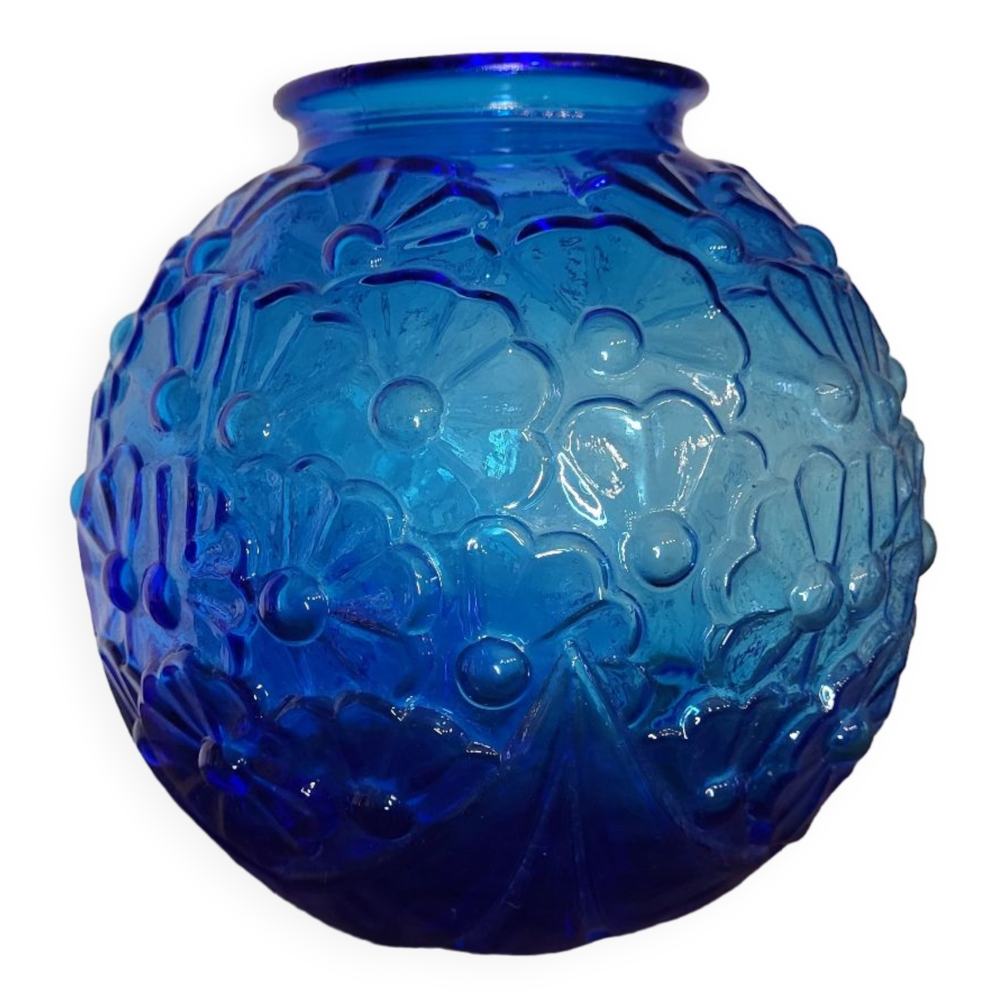 Art deco ball vase