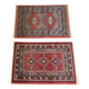 Duo de tapis vintage Samarkand de Louis De Poortere