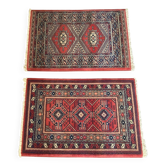 Duo de tapis vintage Samarkand de Louis De Poortere