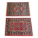 Duo de tapis vintage Samarkand de Louis De Poortere