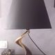Brutalist Ram's Horn Living Room Lamp 1970