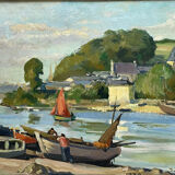 The banks of the Odet near Quimper