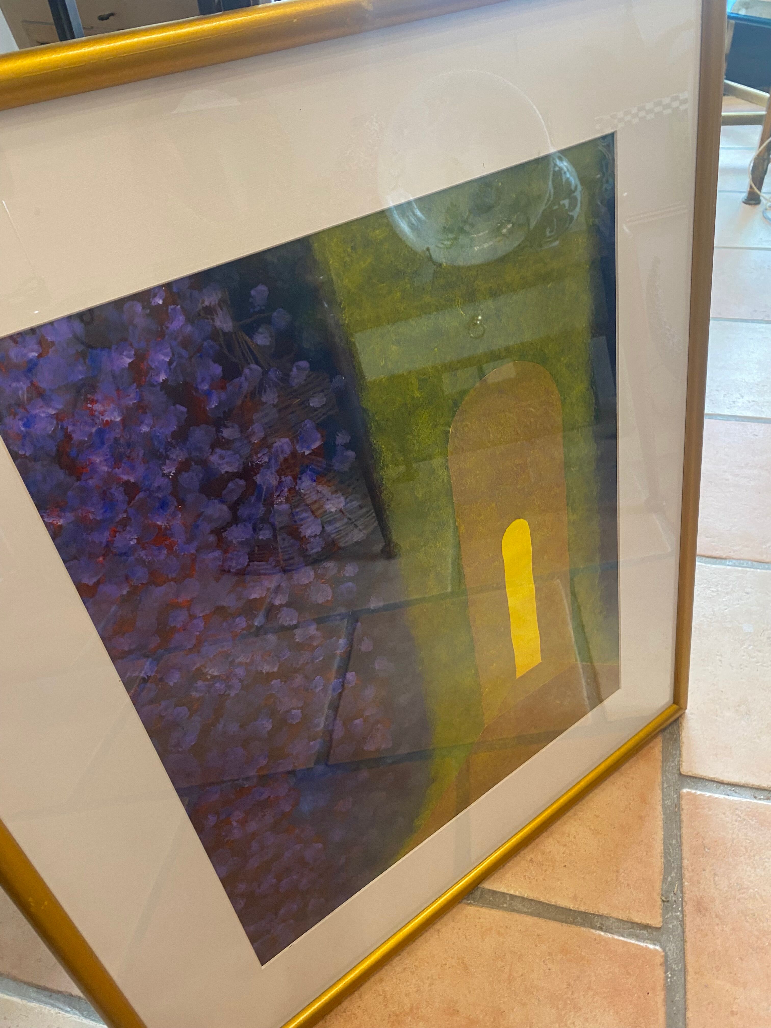 Painting "spiritual door" Pierre Wittmann