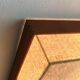 Mid-Century Minimalist Cocoon Ceiling Lamp in Teak, 1960s
