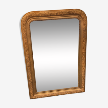 Miroir ancien doré - 114x79cm