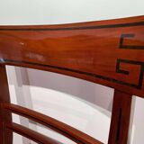 Neoclassical Solid Mahogany Side Chair, 1820s
