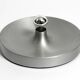 1960s round large Space Age Pop Art aluminum ceiling or wall lamp