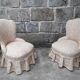 Pair of toad chairs