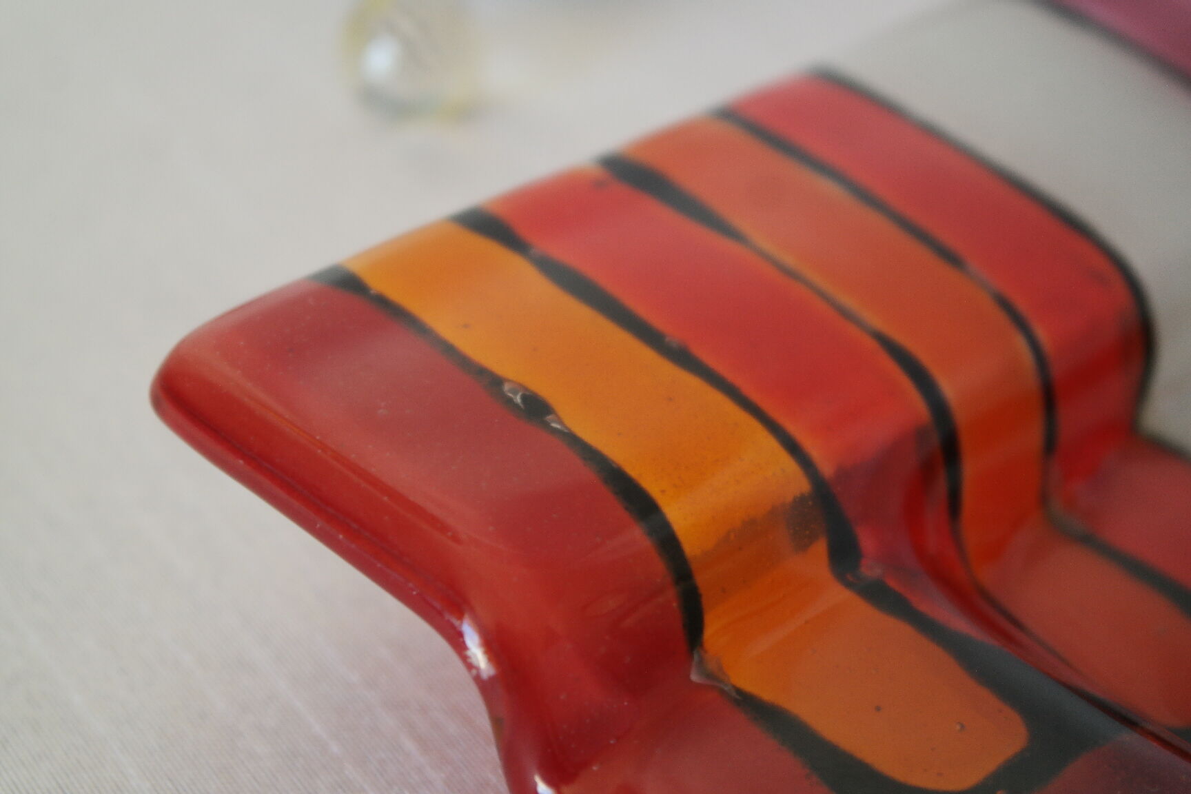 Empty murano glass pocket