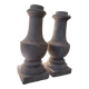 Lamp base balusters in stone