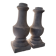 Lamp base balusters in stone