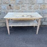 Large French Industrial Draper's Table