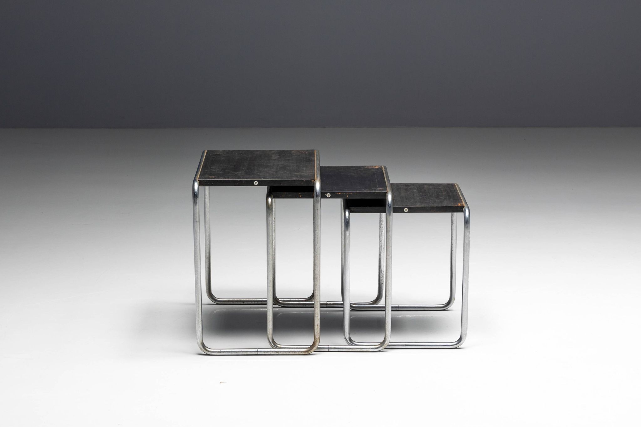 First Edition Side Tables by Marcel Breuer for Thonet, Germany, 1930s