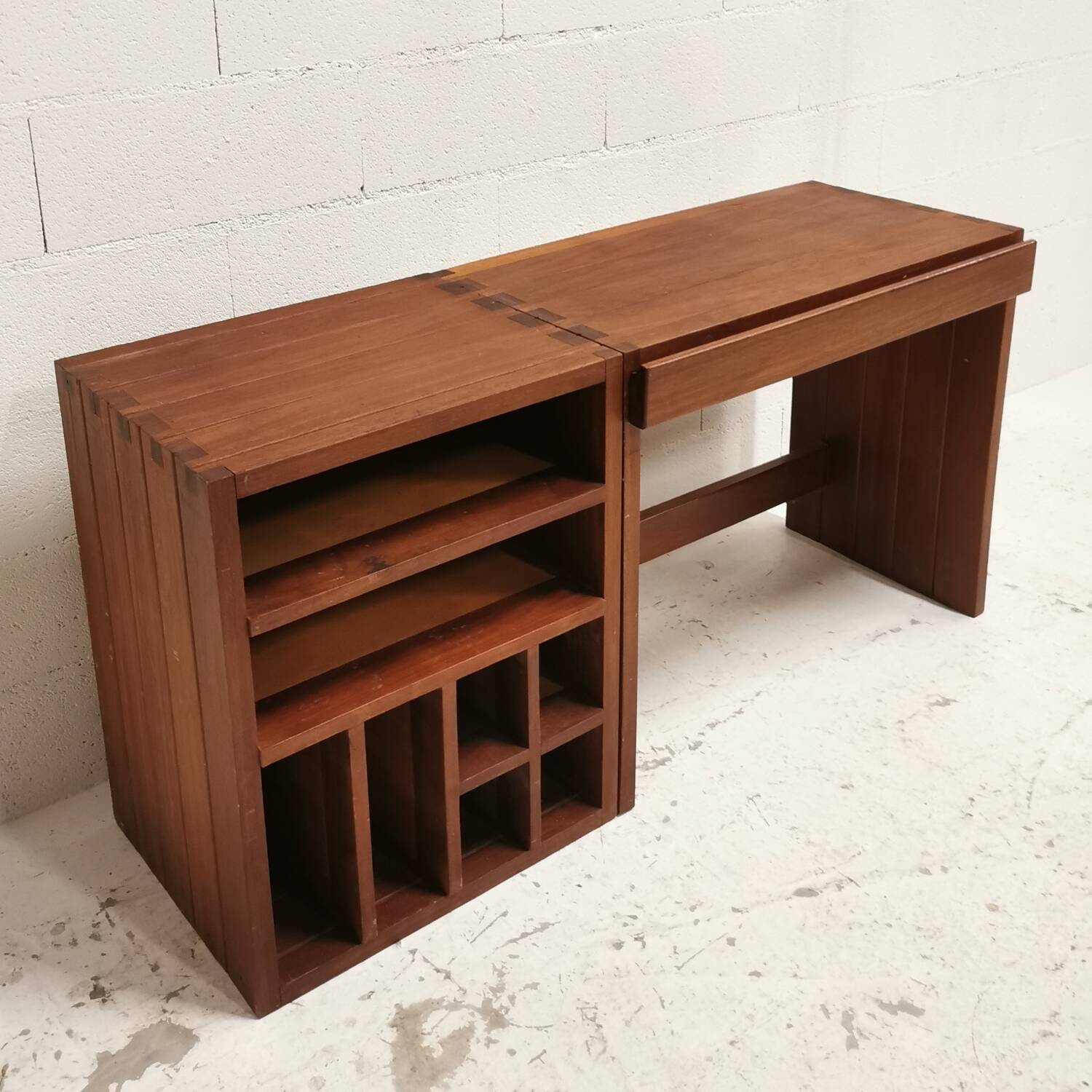 Savoie model desk and cabinet, Maison Regain