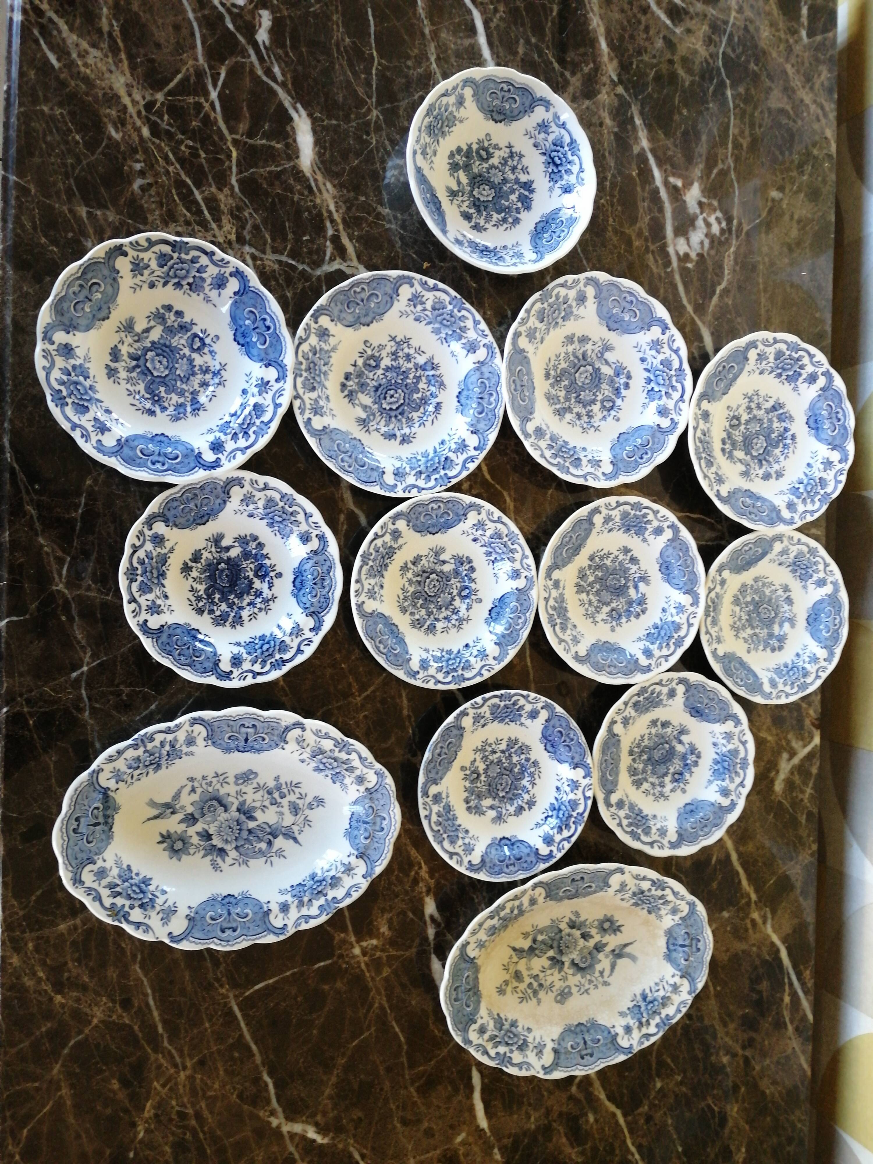 Lot of earthenware Ridgway Staffordshire England