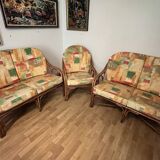 Rattan sofa