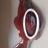 Plat céramique poisson style Vallauris