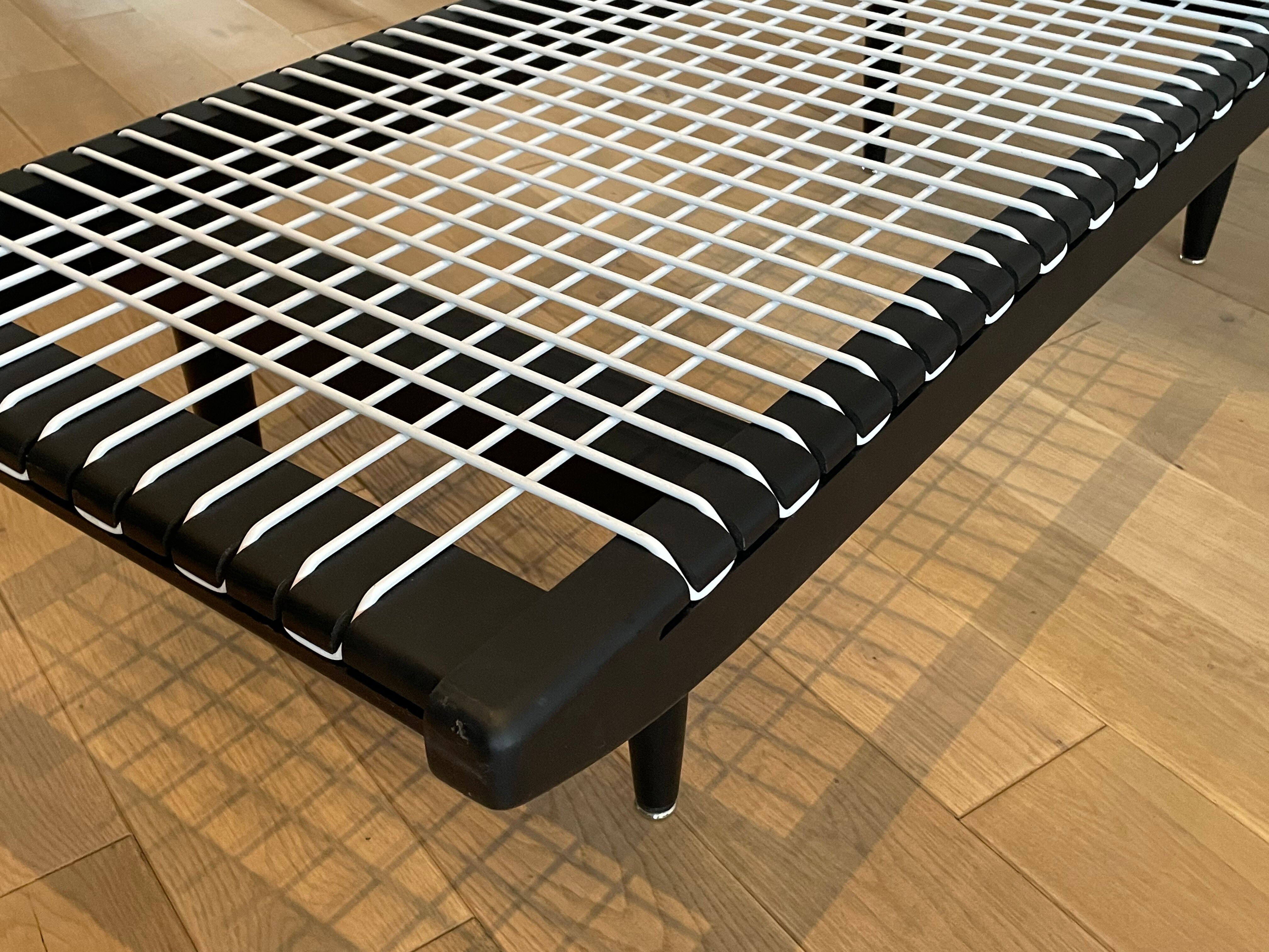 Black lacquered coffee table by Georges Tigien,1960s