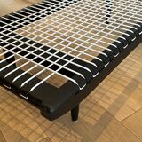 Table basse laquée noire par Georges Tigien,1960s