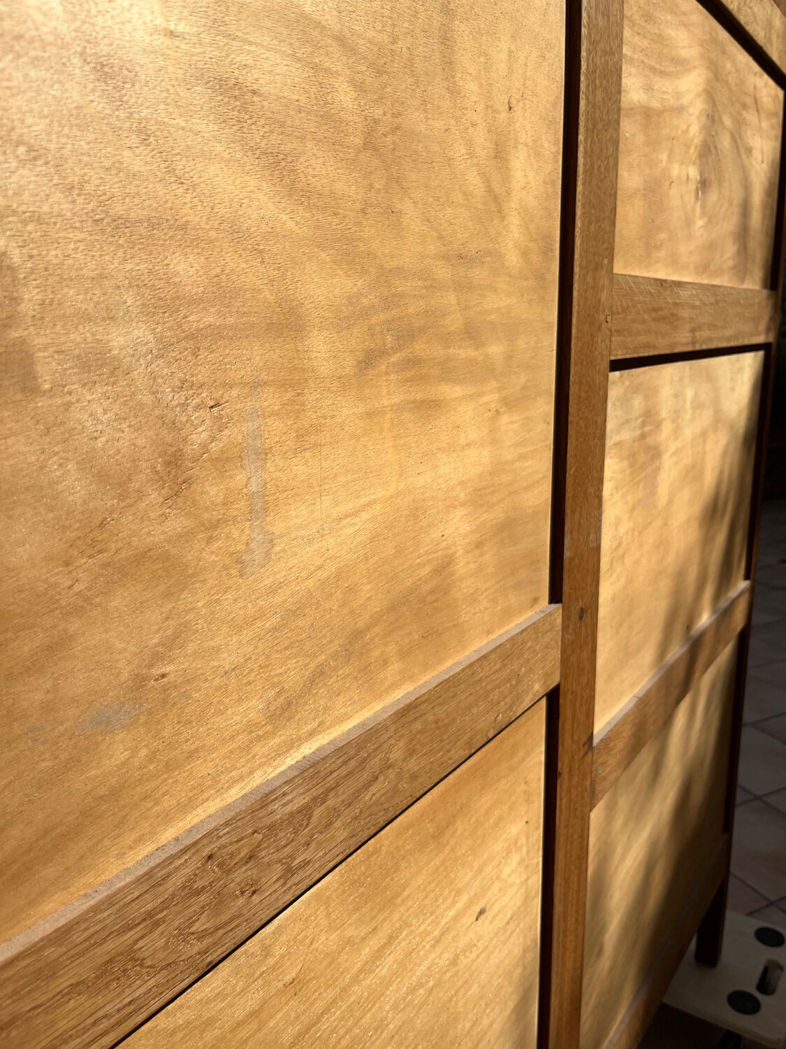 1950 oak administration cabinet