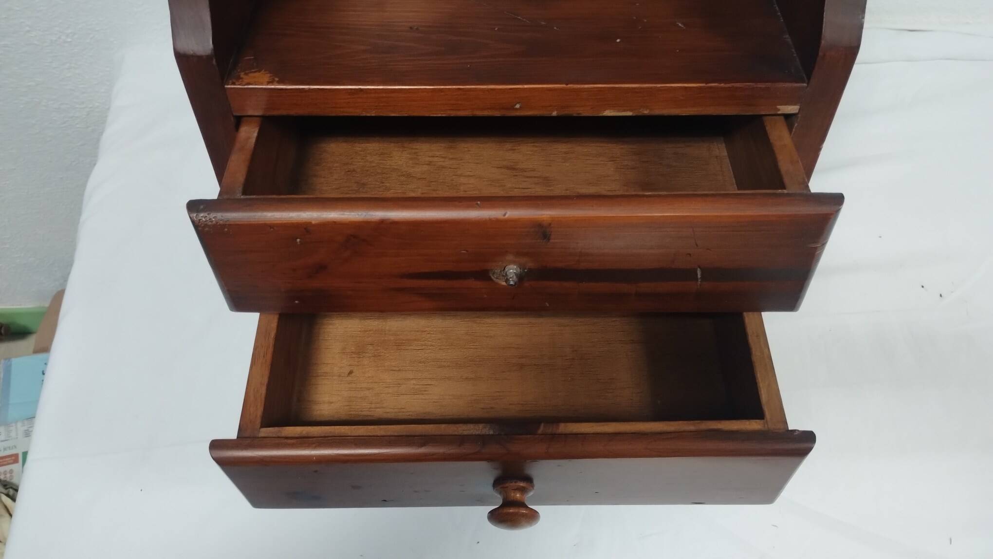 Vintage solid wood shelf