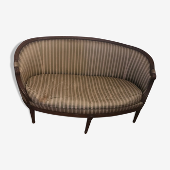 Sofa basket louis XVI of the eighteenth century