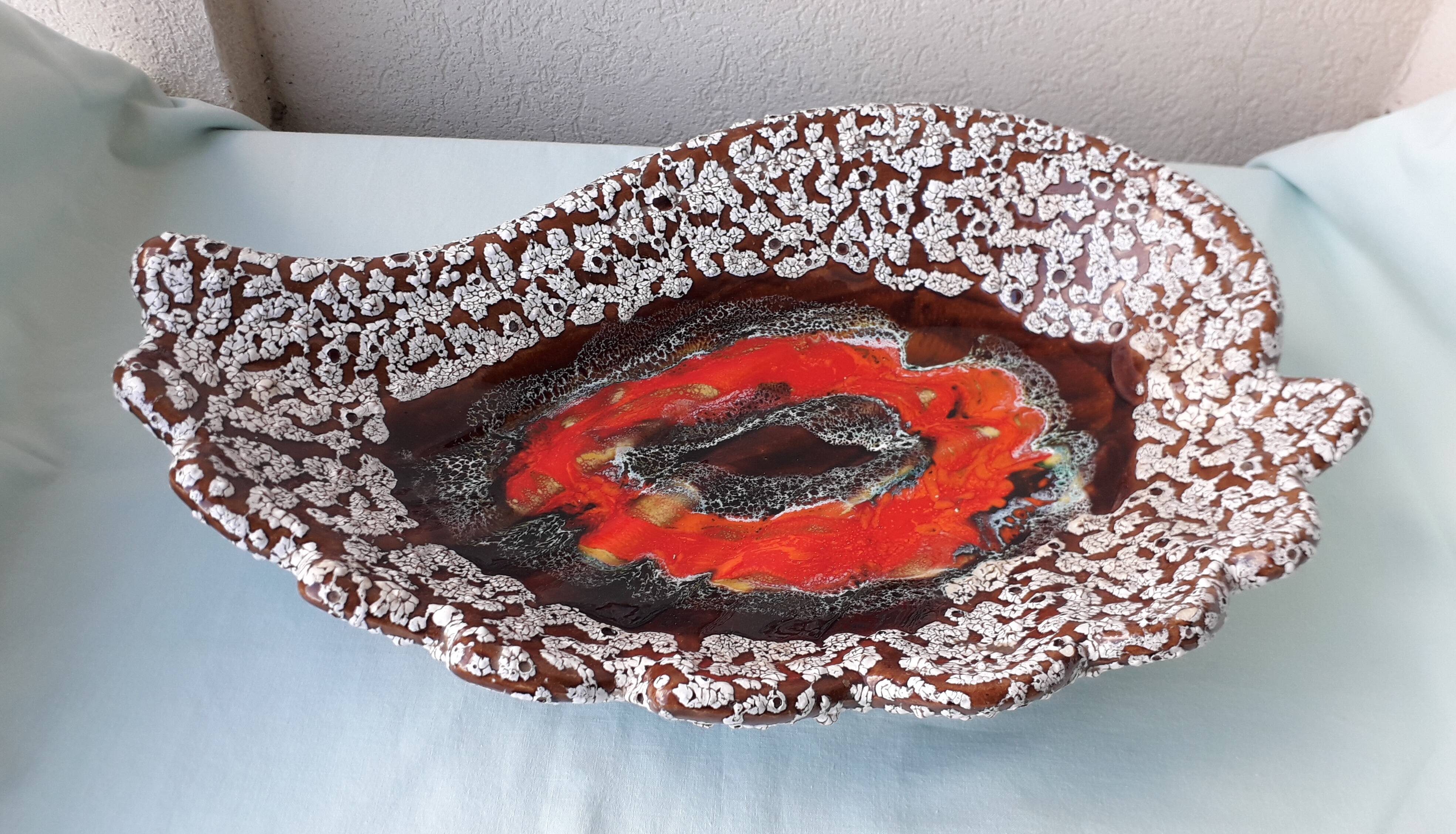 Coupe à fruits en céramique