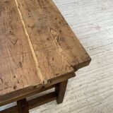 XL central island workbench oak